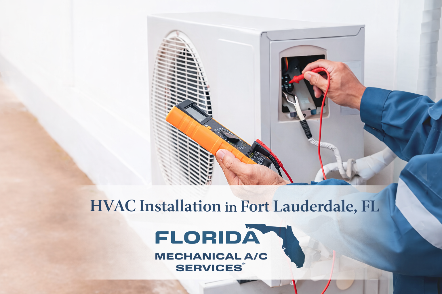 HVAC installation in Fort Lauderdale, FL