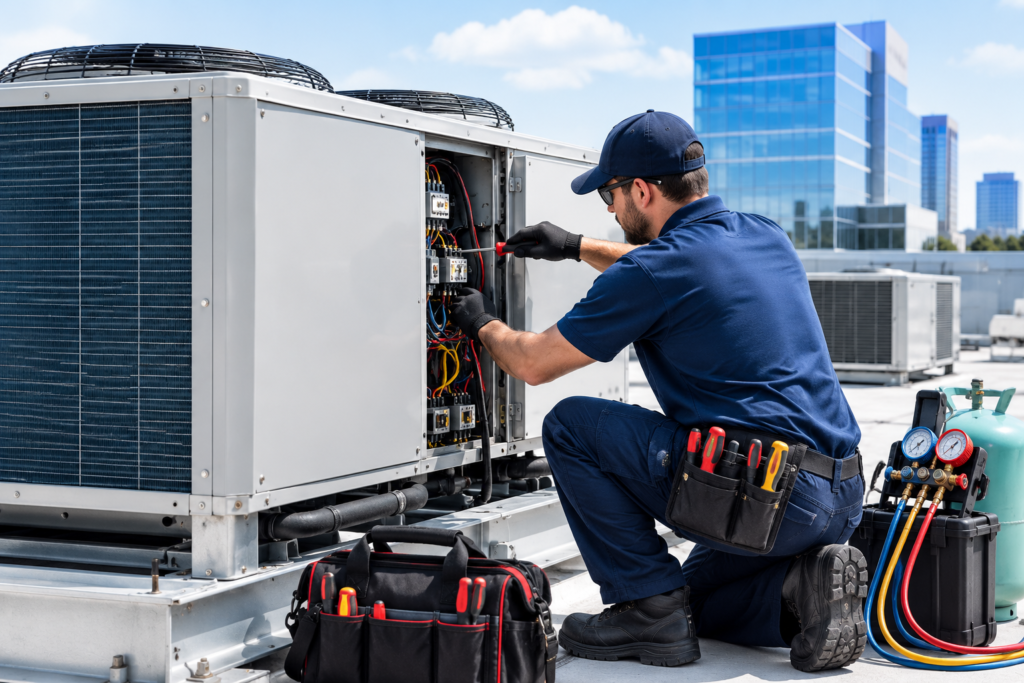commercial AC repair and maintenance